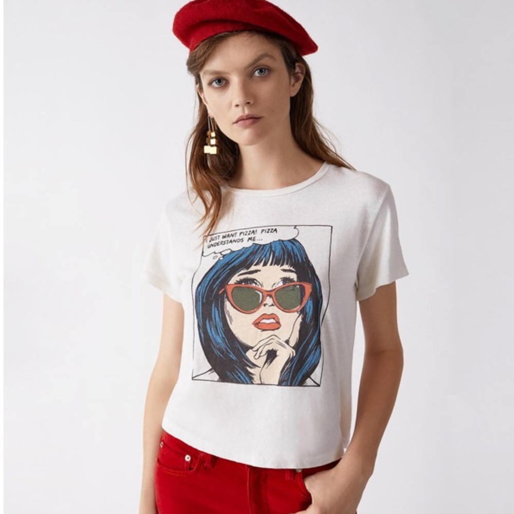 Re/Done Pizza Tee